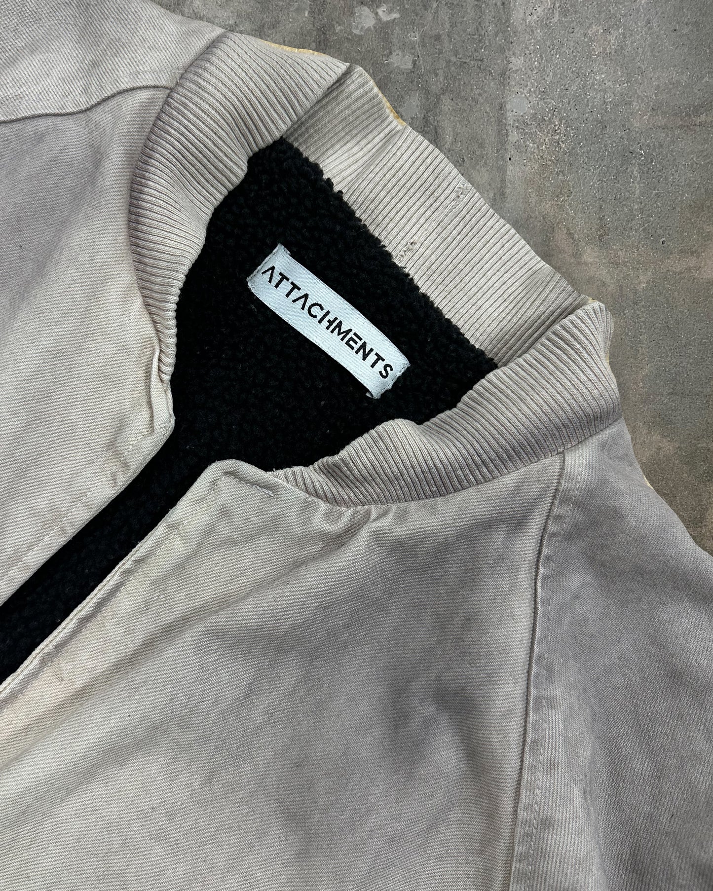 Medium "Burnt" Bomber Jacket