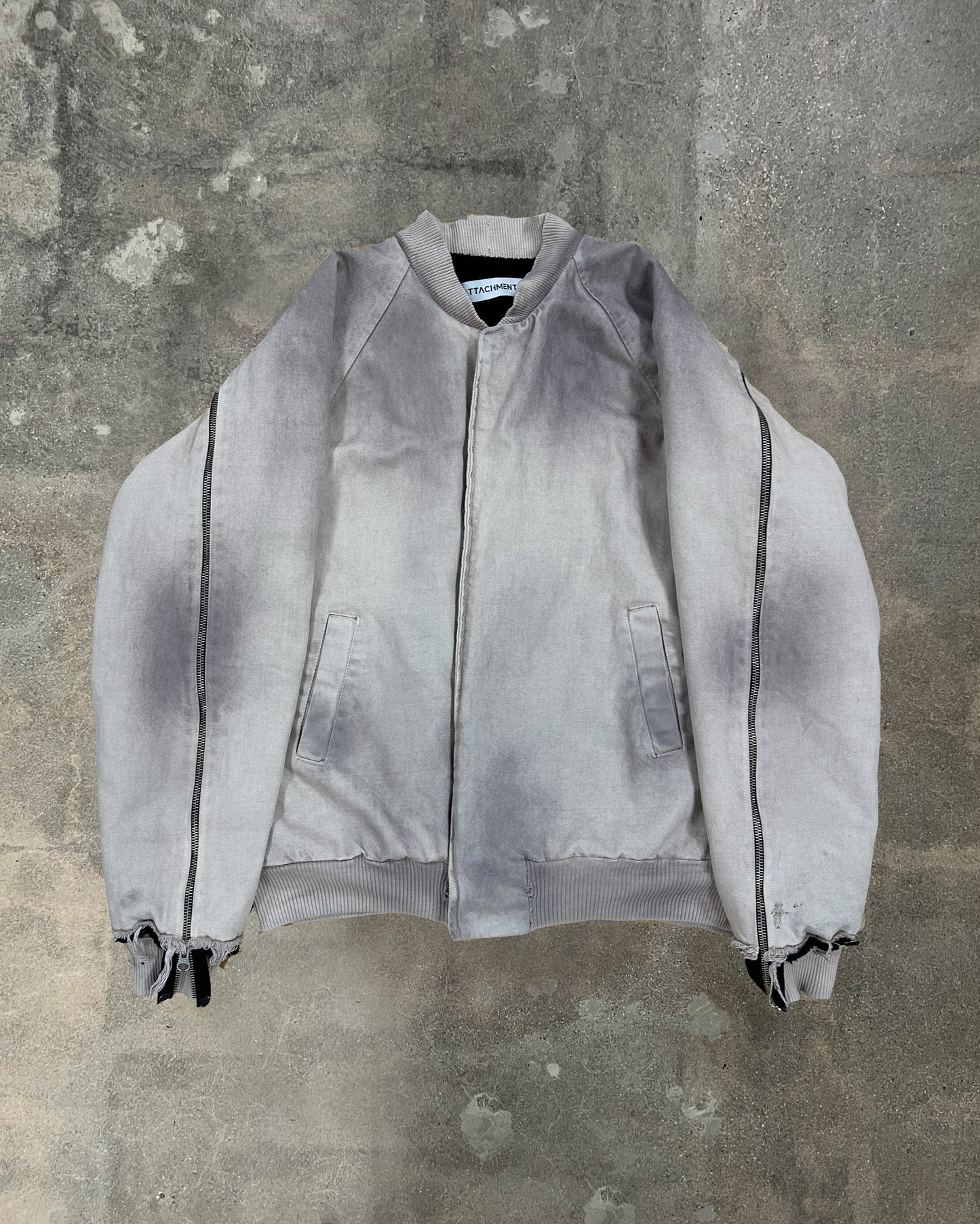 Medium "Burnt" Bomber Jacket